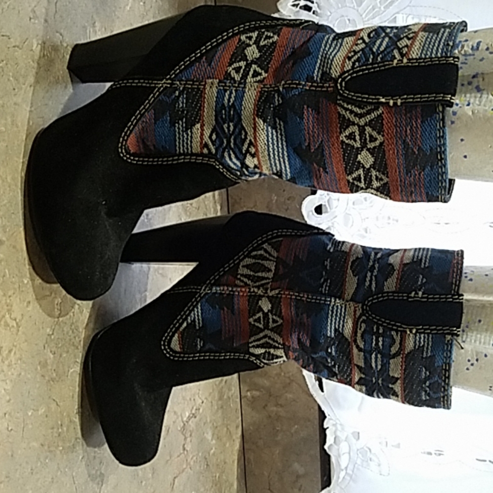 Black boots